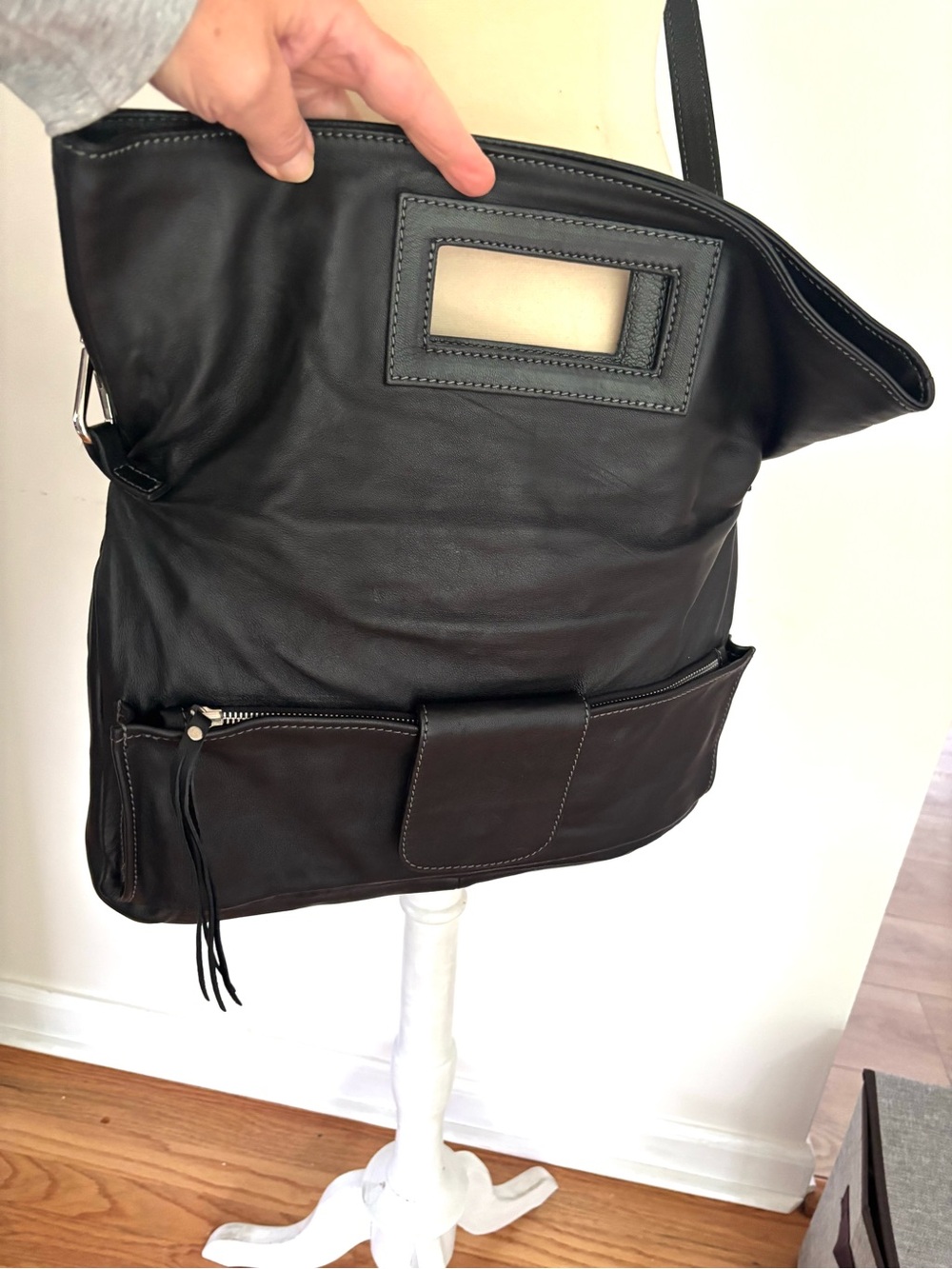 Vera Pelle 3-in 1  leather bag